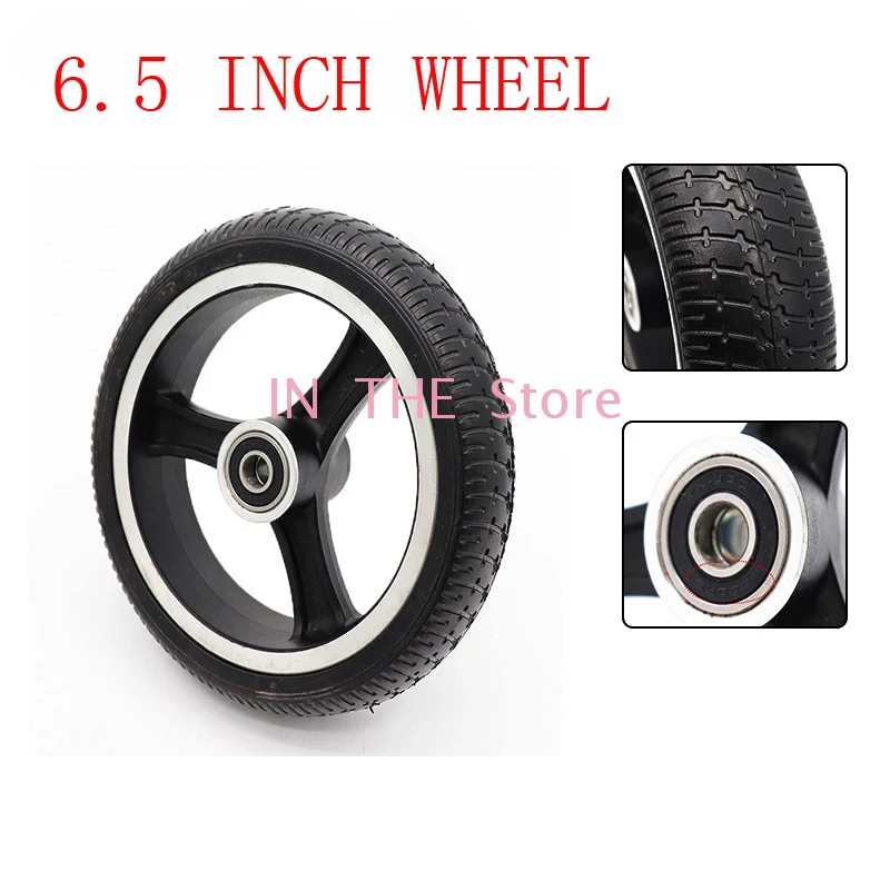 

6.5 Inch Solid Wheels with Aluminum Rim for 6.5 Inch Mini Electric Scooter Balance Bike