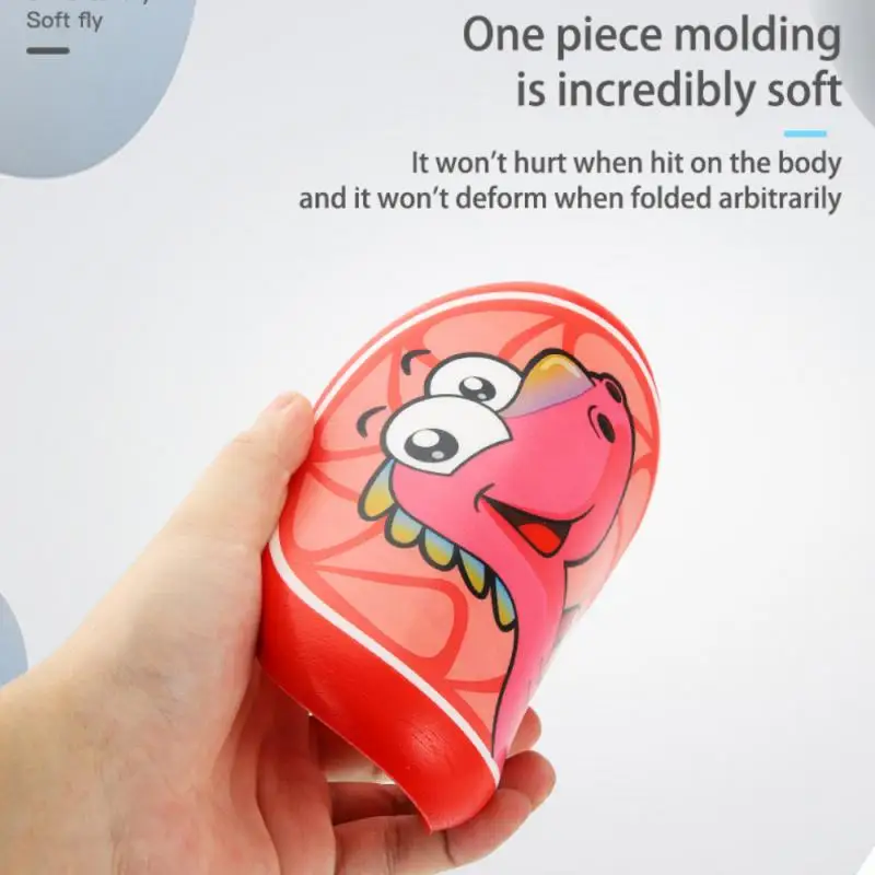 

Pu Durable Ufo Soft Parent-child Interactive Toy Children Gift Not Easy To Fade High Resilience Flying Disc Fun 1pcs
