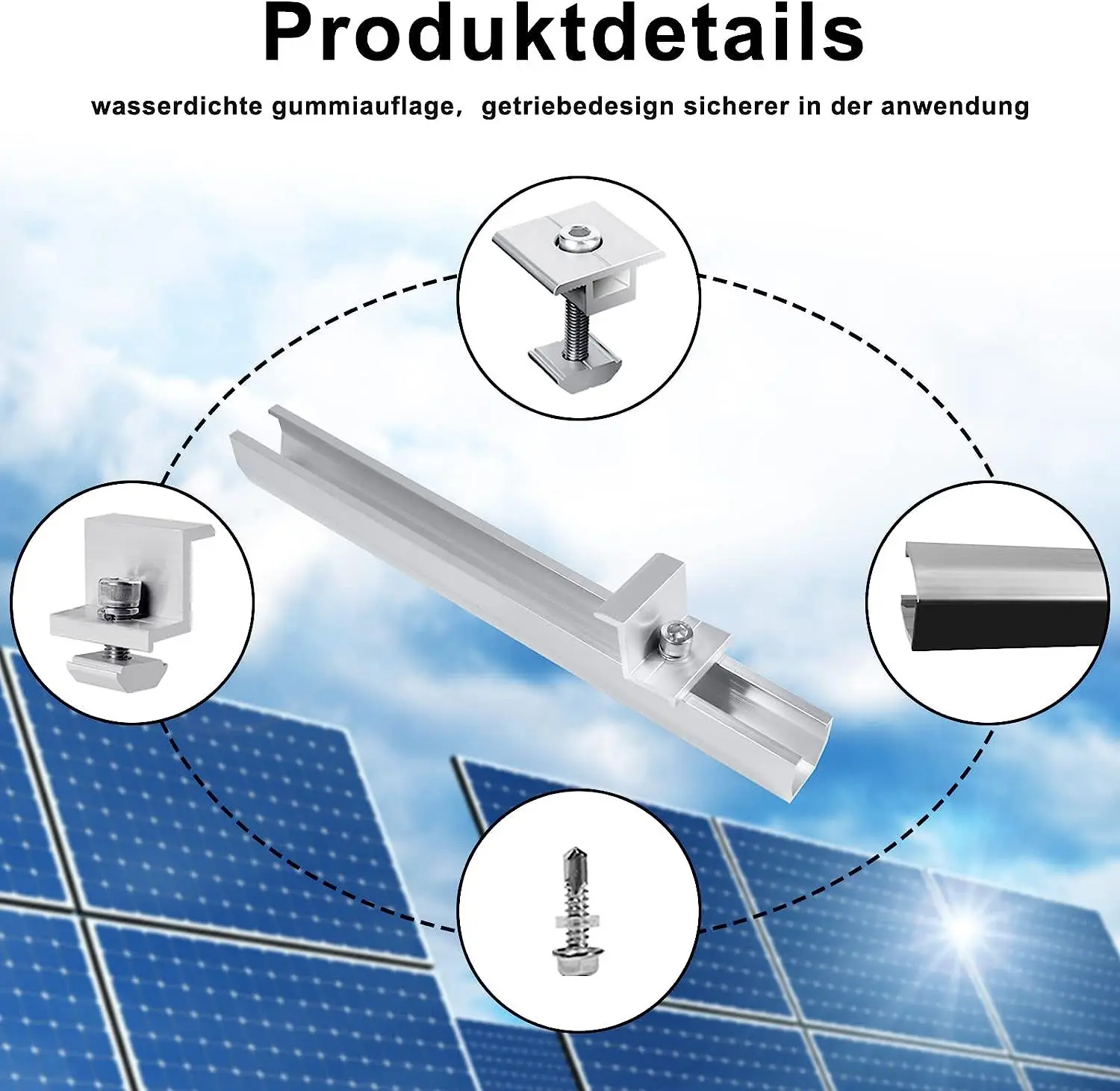 4 шт./комплект 25 см + 30 U-образная фотолампа монтажная направляющая плоская