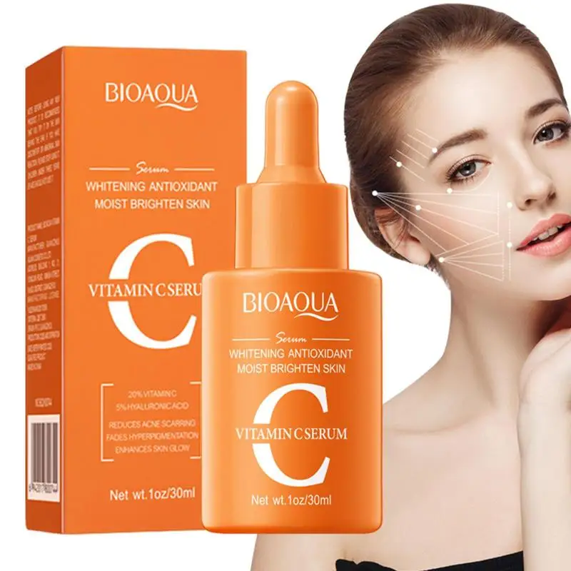 

Vitamin C Brightening Serums Facial Moisturizing Essence 30ml Fine Lines Repairing Vitamin C Serums Women Skin Firming Care
