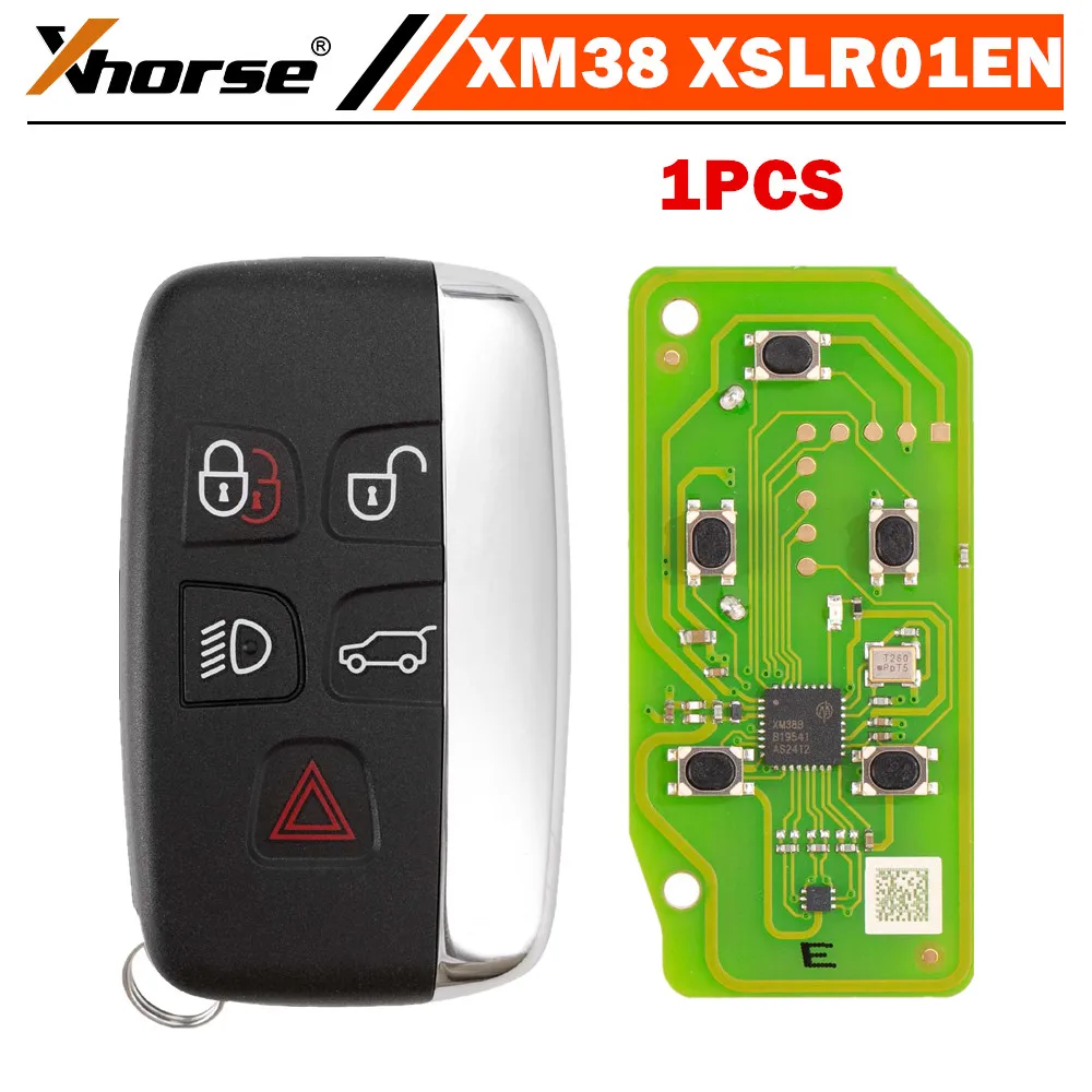 

Xhorse XSLR01EN XM38 для Land Rover Type XM38 Smart Key, новый добав 8A 4D