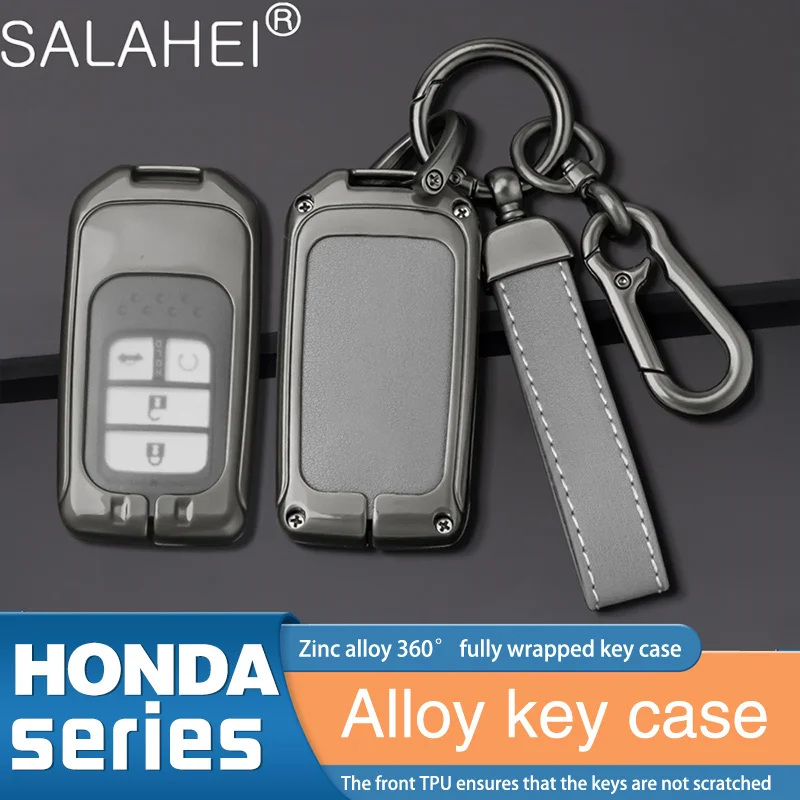 

Car Remote Key Case Cover Fob For Honda Accord Civic Odyssey Passport Pilot Clarity Crosstour CRV CRZ Fit HR-V Insight Ridgeline