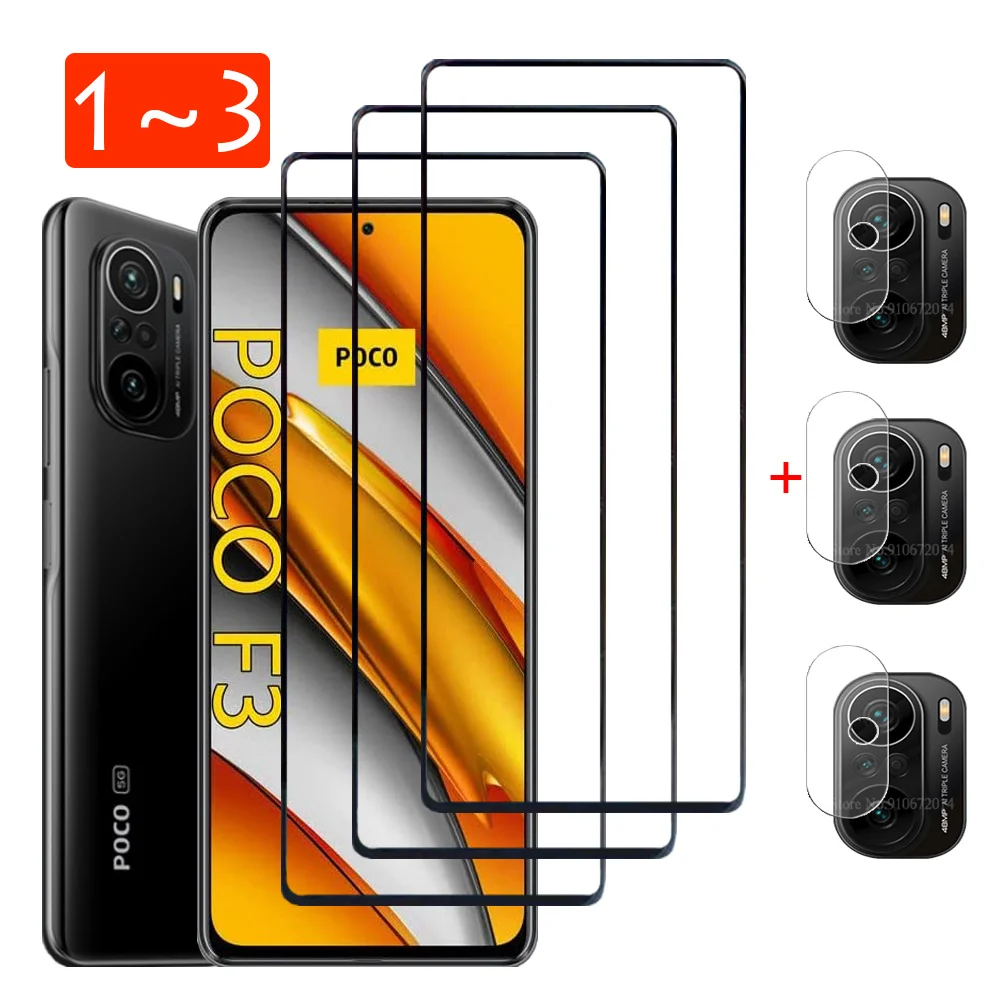

Film For Poco F4 GT F3 Tempered Glass Xiaomi Poco F 4 Anti-Scratch Screen Protector Glass For Pocco Poko F-4 F-3 GT Front Film