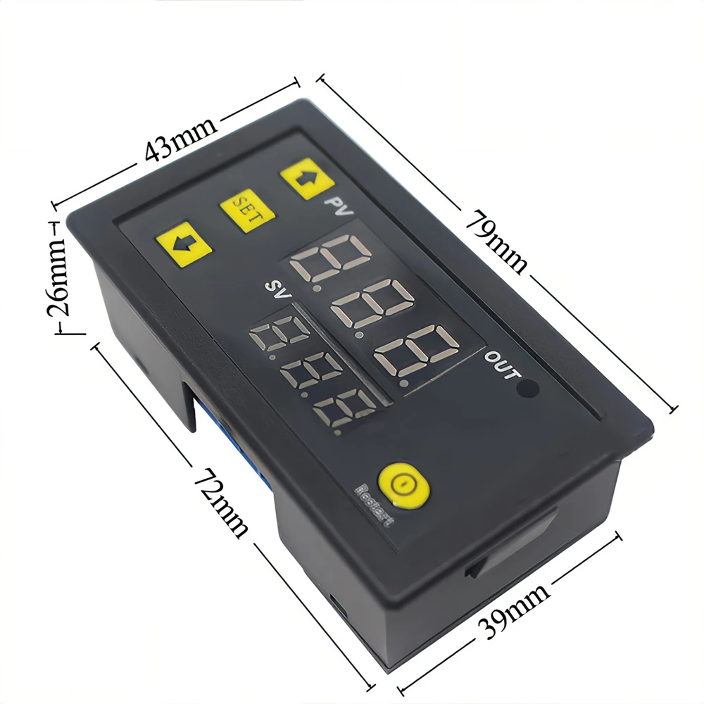 W3230 Mini Digital Temperature Controller 12V 24V 220V Thermostat Regulator Heating Cooling Control Thermoregulator With Sensor images - 6