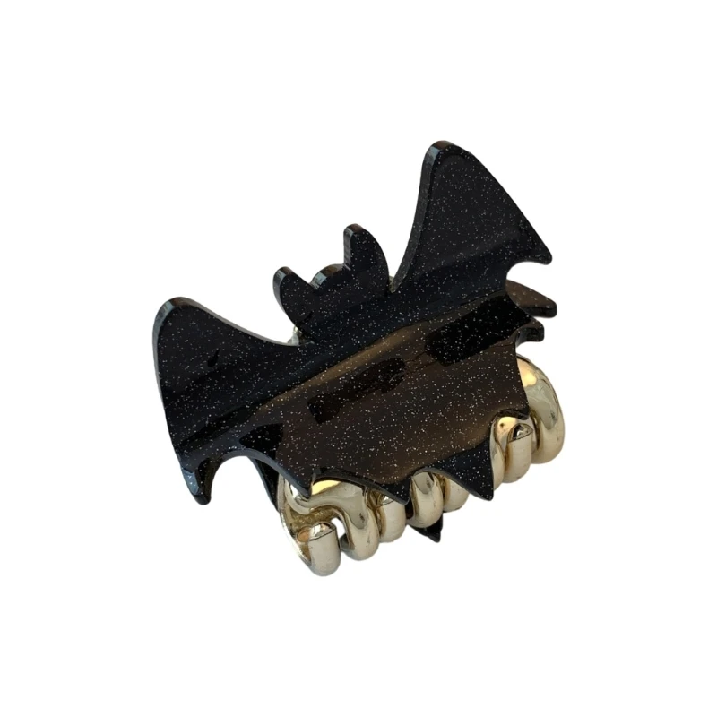 

Temperament Hair Claw Bat Wing Shape Hair Clip for Woman Carnivals High Ponytail Hair Delicate Jaw Clip for Hot Girls