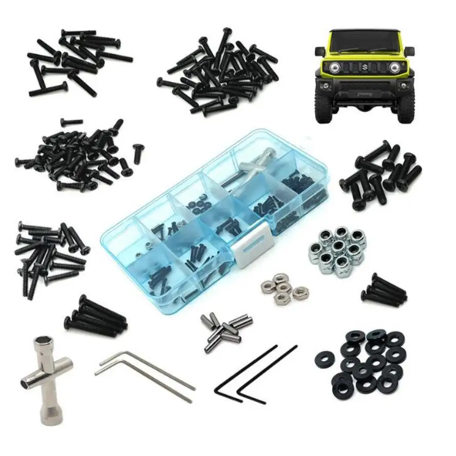 

Jimny Suzuki 1/16 запасные части для радиоуправляемых автомобилей модернизированная коробка для инструментов