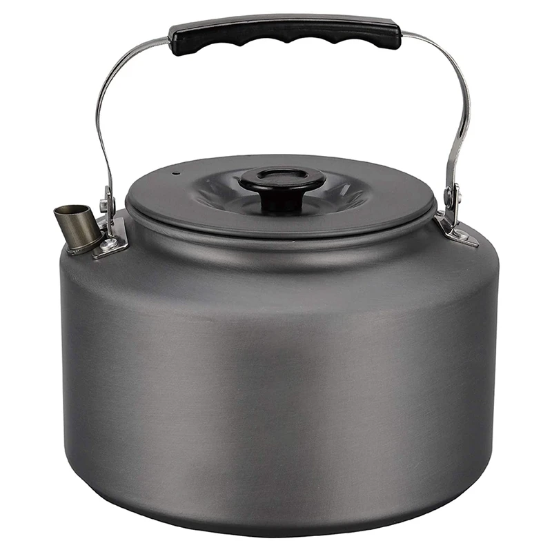 

Camping Kettle 2.0L Open Campfire Coffee Tea Pot Fast Heating Outdoor Gear Great For Boiling Water Ultralight Portable