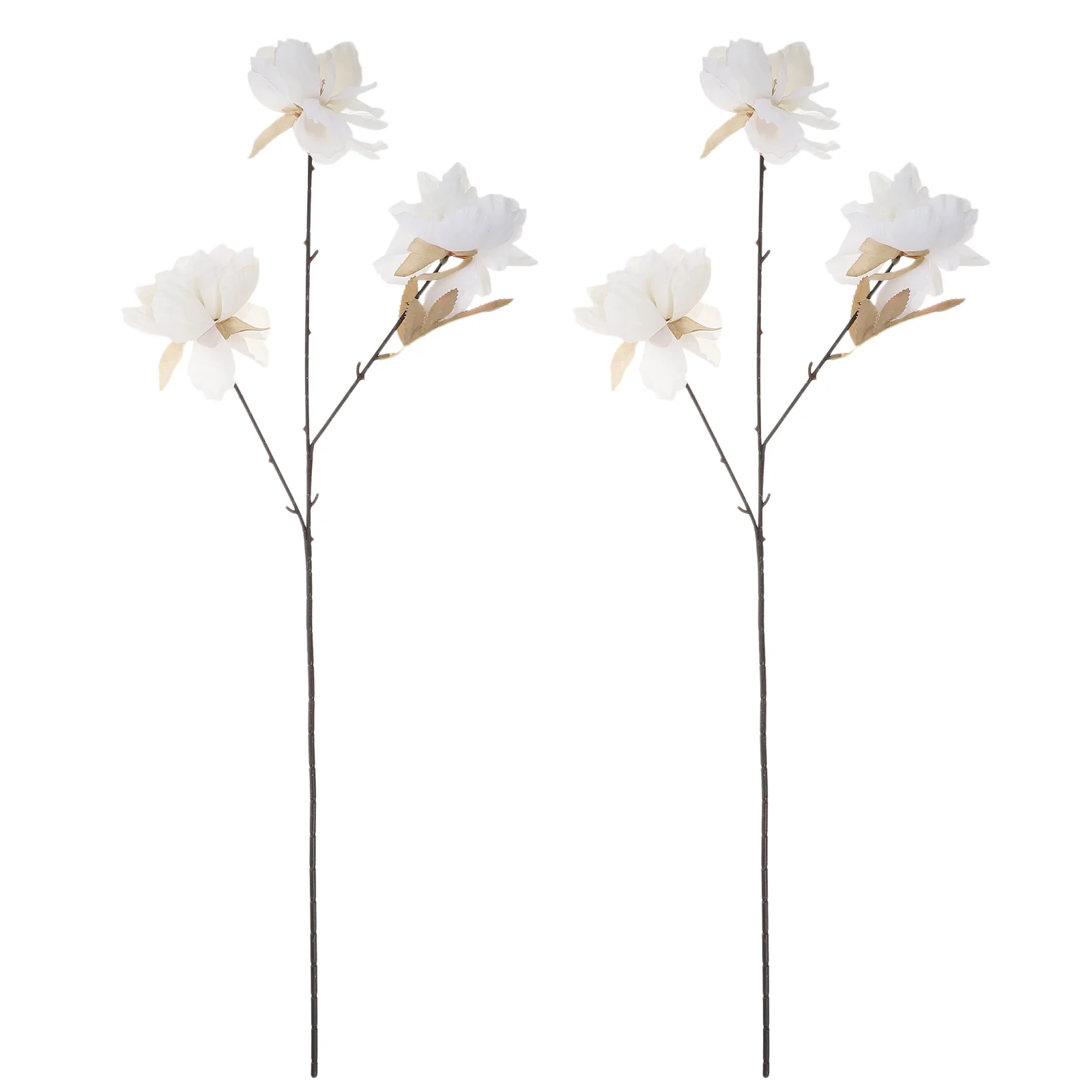 

Flowers Artificial Flowerdan Snow Wedding Decoration Silk Bouquet Fake White Purple Diy Roadprop Bouquets Dried Centerpieces
