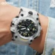 ADDIES Watches Men Fashion Transparent White Sports Watches Men Led Digital Quartz Wristwatches Male Clock Reloj Hombre 2022 Other Image