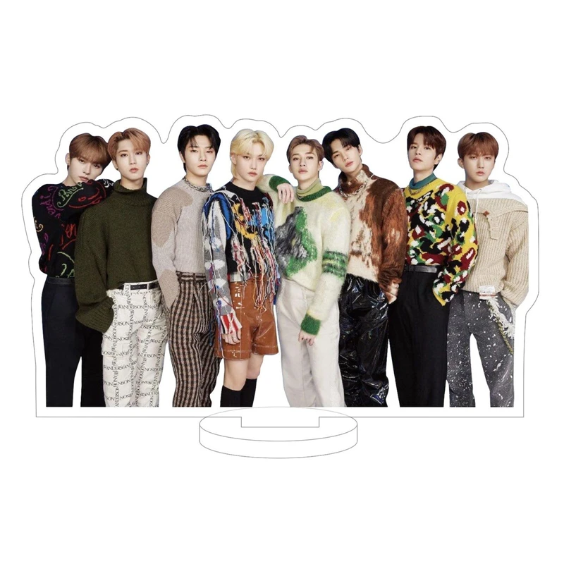 

Kpop Stray Kids Acrylic Standee New Album D'FESTA Acrylic Transparent Figures Standing Desktop Station Fans Collection