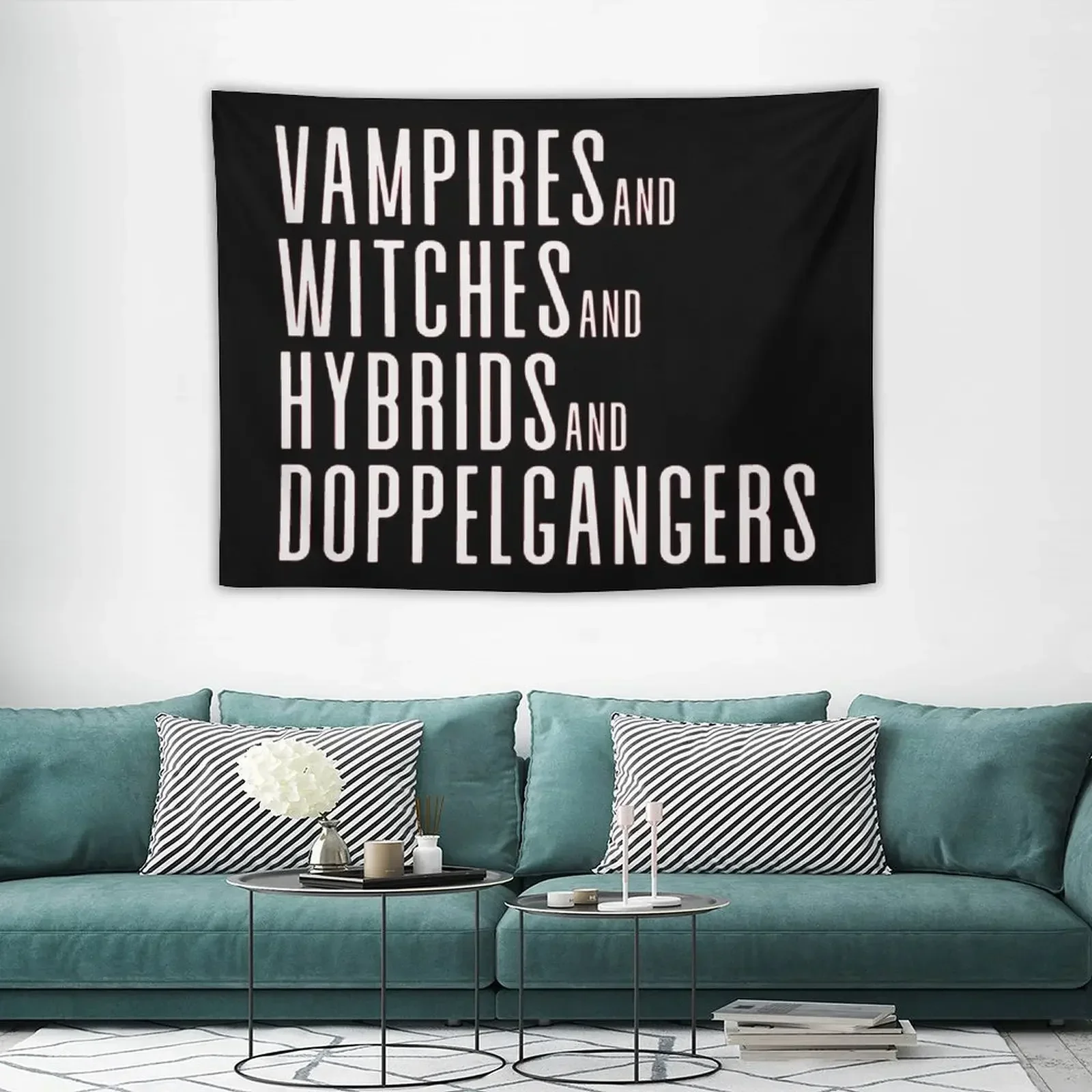 Гобелен Vampires &amp Witchs Hybrids Docoppelgangers дизайн комнаты украшения для спальни декор