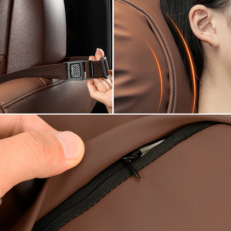 Подголовник автомобильного сиденья поясничная подушка желейный слой двойная