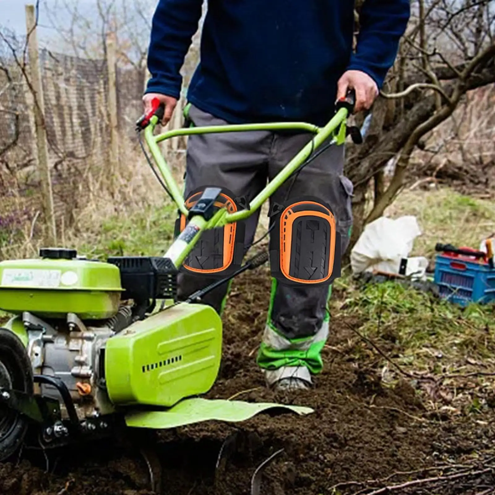 

Knee Pad 1 Pair Protection High Density Construction Gel Knee Pads Tools for Sports Cleaning Flooring and Garden Biking Outdoor