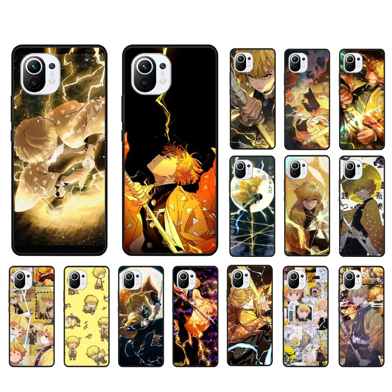 

Demon Slayer Agatsuma Zenitsu PhoneCase for Xiaomi Mi 10T 11T 11 Pro 10 10T 11 lite 11Ultra Note10 lite Poco X3 Pro Poco F3