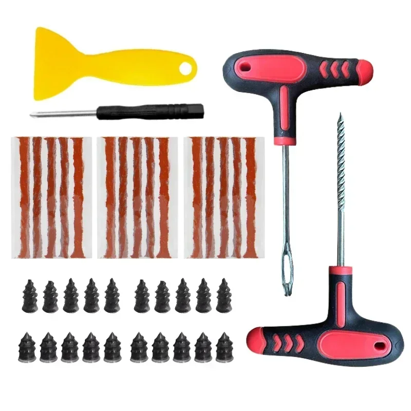 Комплект для ремонта шин автомобиля и мотоцикла инструменты проколов аварийный