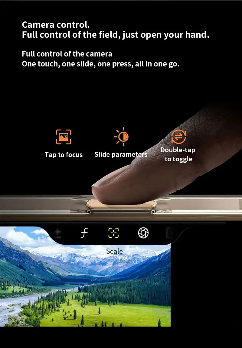 Новая наклейка на боковую кнопку телефона кнопка AI емкостная сенсорная защита от