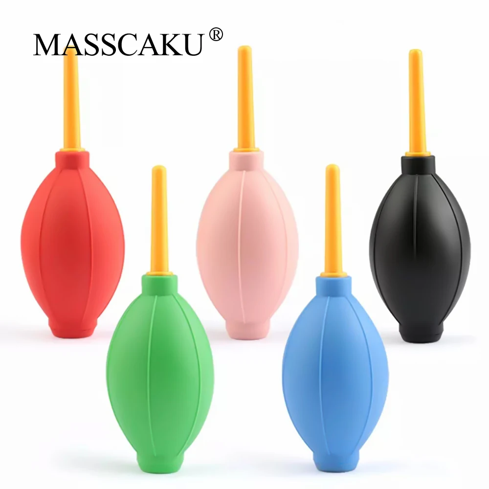 

MASSCAKU Self Grafting Eyelash Extension Balloons Manually Glue Dryer Supplies Rubber Blower Air Ball Colorful Tools