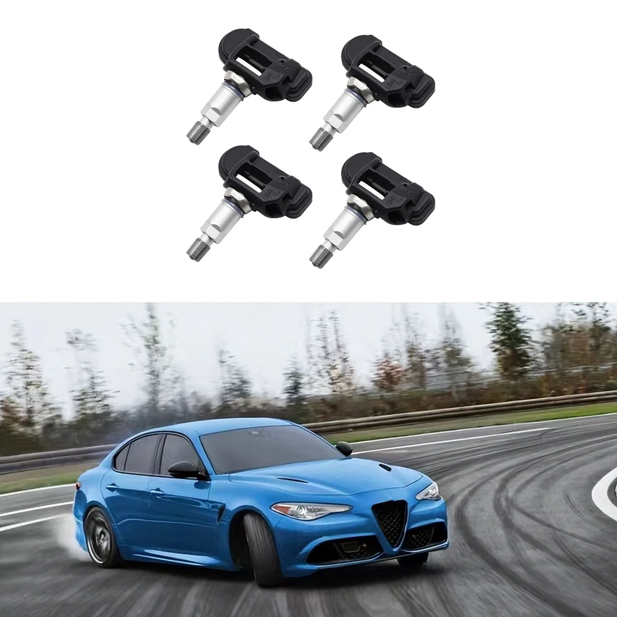 

05154876AB Tire Pressure Monitor Tire Pressure Sensor Pressure Sensor Car for Dodge Alfa Romeo