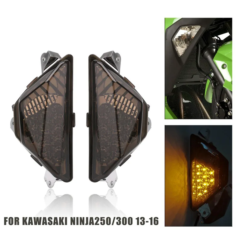 

Передний поворотный сигнал Kawasaki Ninja 300 650 Er6f Er 6f Er-6f Zx6r Zx 6r 636