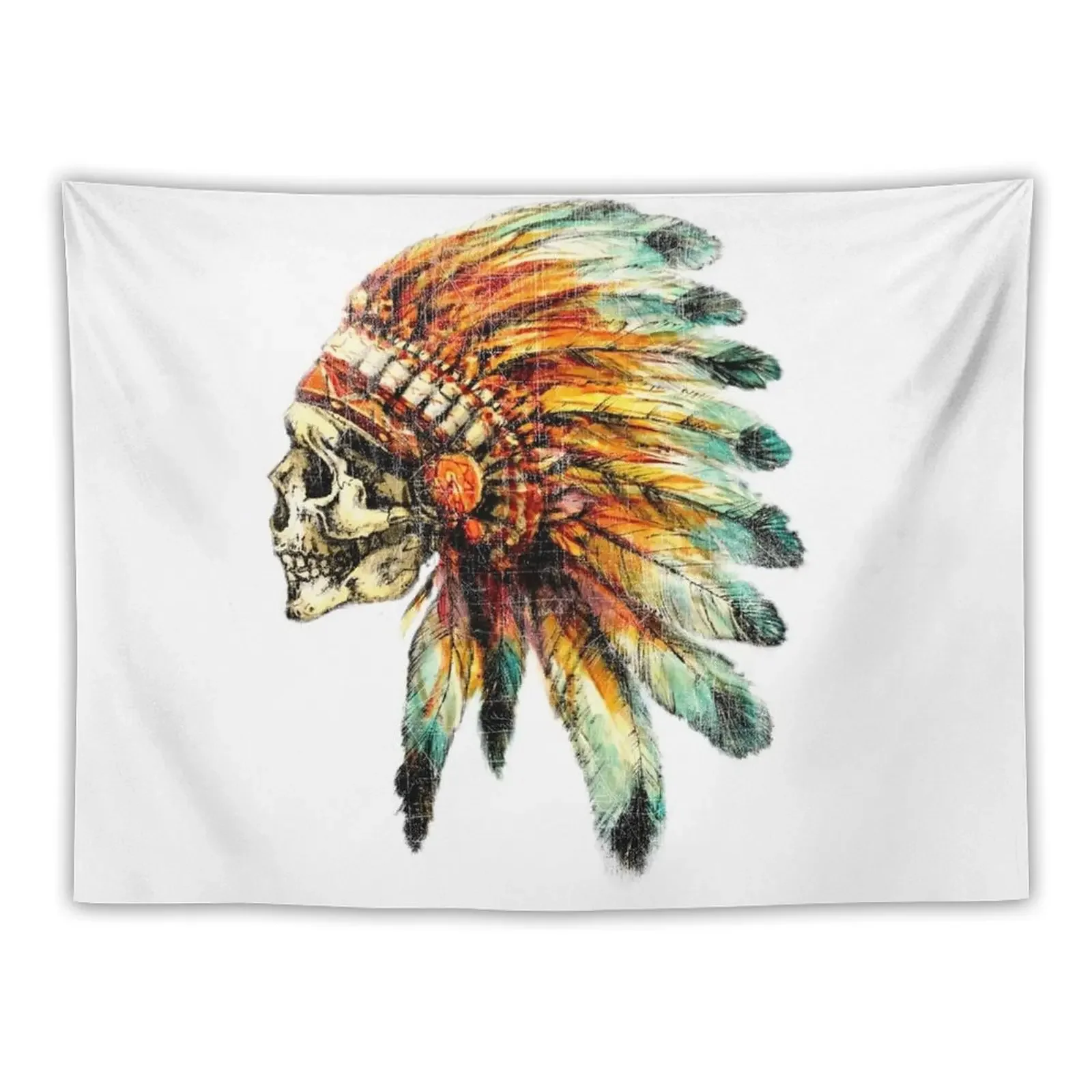 Оригинальный американский гобелен в виде черепа chiф дизайнерское украшение для