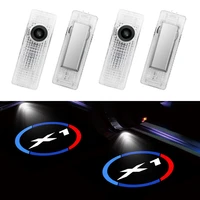 2pcs led car door welcome light automobile external accessories for bmw x1 series e84 model auto hd projector lamp