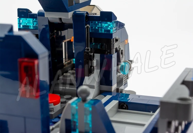 501 шт. Детский конструктор суперистребитель