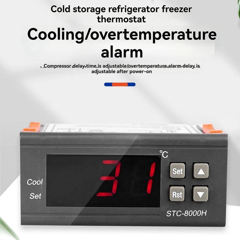 STC-8000H Машина для морепродуктов Контроль температуры Шкаф холодного хранения