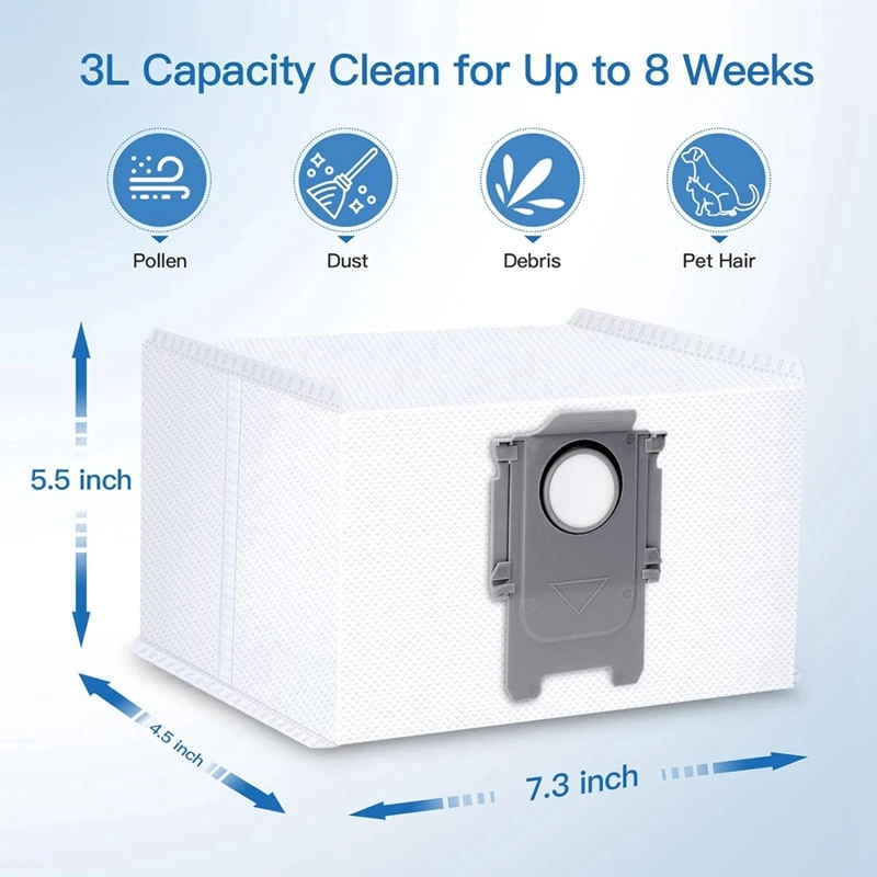 Пылесборники для Roborock S8 + /S8 Pro Ultra / S7 Maxv Q5 Q7 Max вакуумная самопустая док-станция