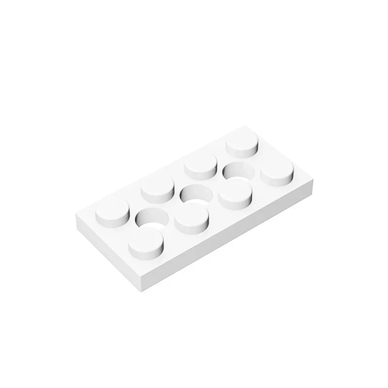 MOC 10 шт. пластинка 3709 2x4 с 3 отверстиями комплект блоков высокотехнологичная доска