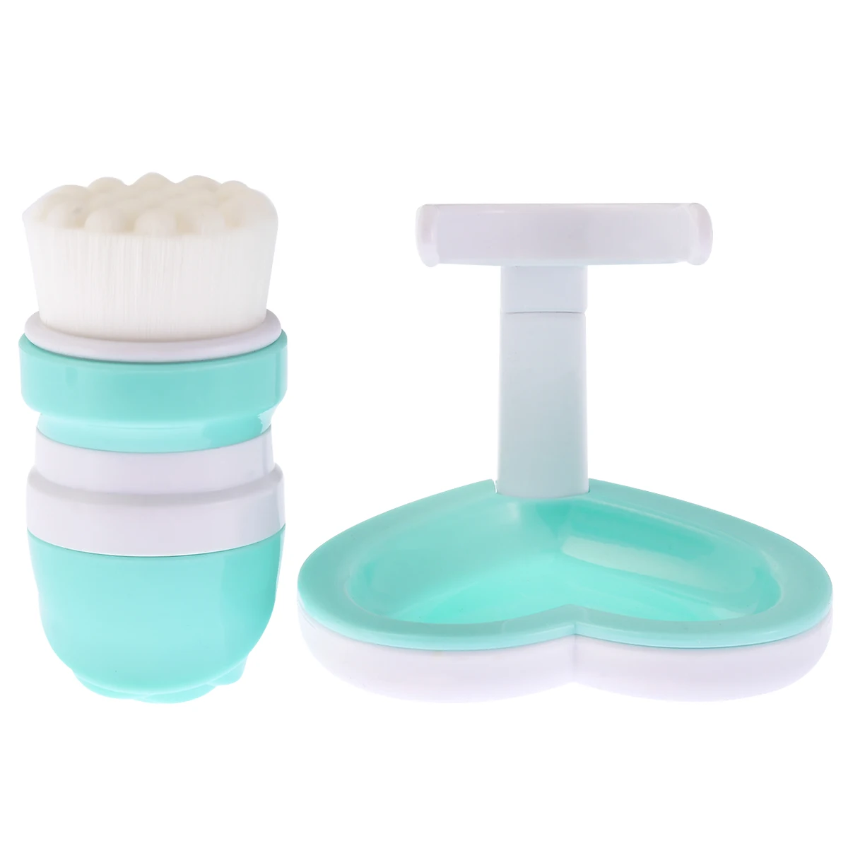 

Facial Cleanser Deep Cleansing Brush Pink Rose Brush Beauty Tools Face Washing Tool
