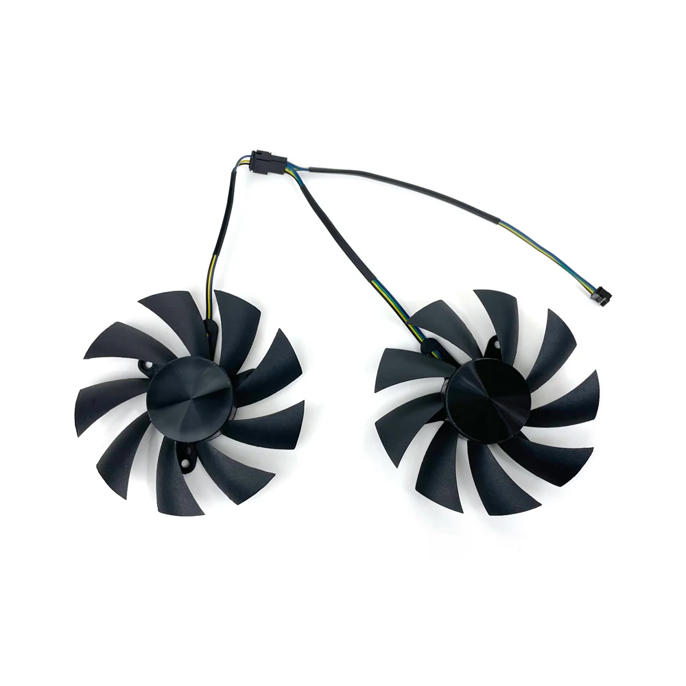 Вентилятор для видеокарты szmz rx 580 RX580 8 Гб PLD09210S12HH XY-D09015B, вентилятор для охлаждения видеокарты ASROCK RX580, 87 мм