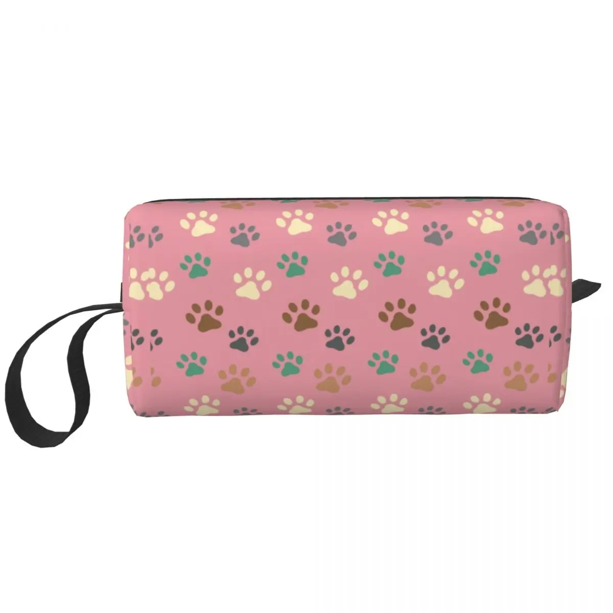 

Pet Dog Paw Pattern Cosmetic Bag Women Big Capacity Animal Footprint Makeup Case Beauty Storage Toiletry Bags Dopp Kit Box Case