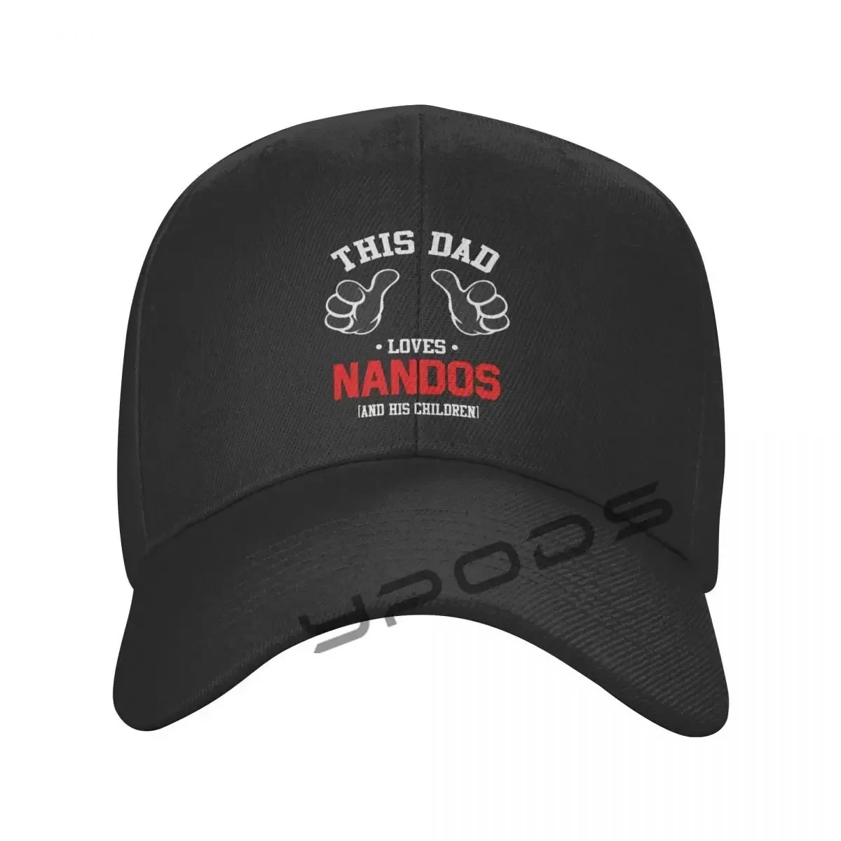 Фото Эта папа любит недействий и его детей, однотонная бейсболка, кепки Snapback, шляпы-каскеты для мужчин и женщин №2