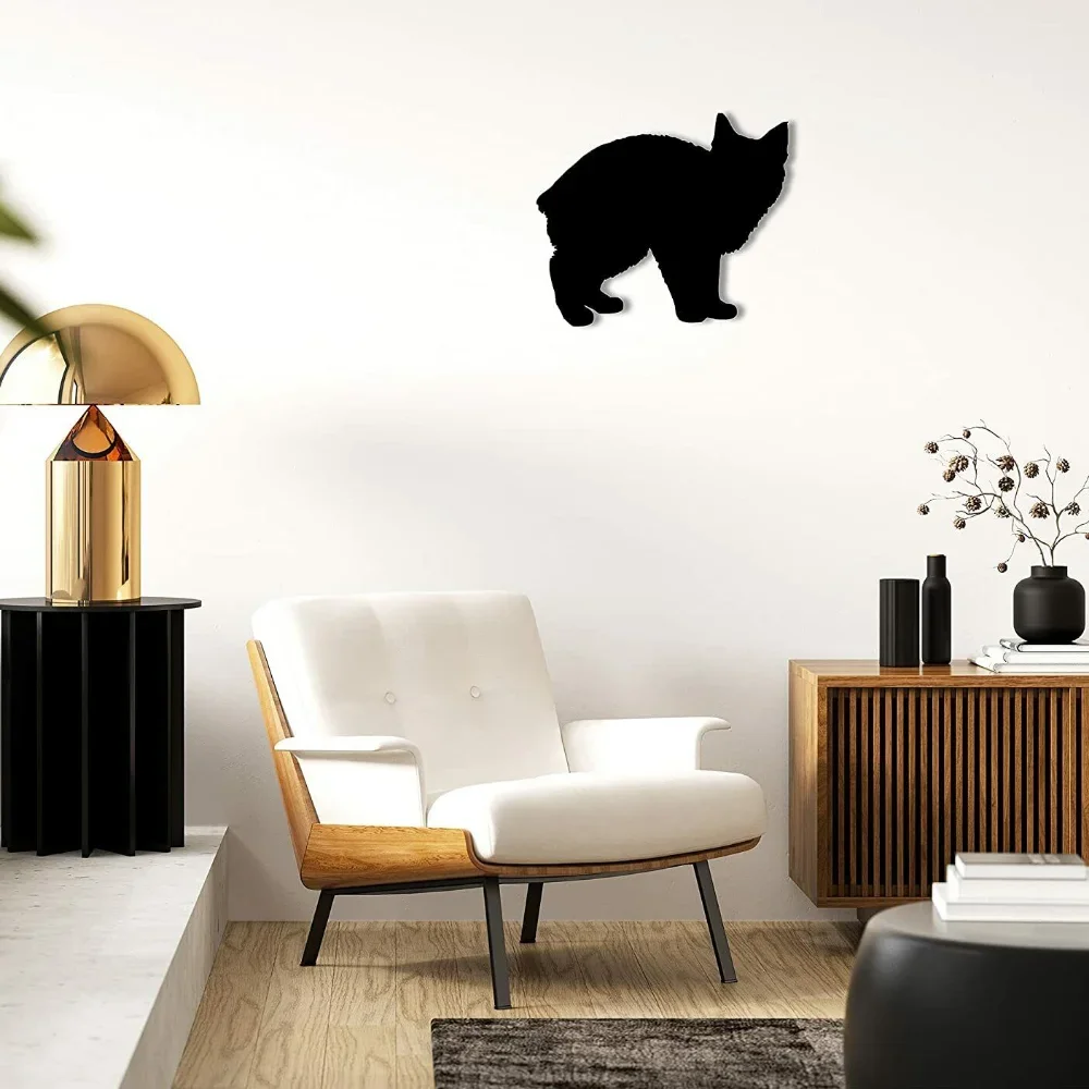 Настенное украшение Manx с изображением кота и пород настенное домашний декор