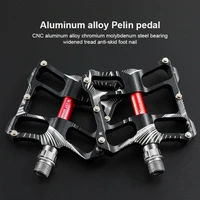 bicycle flat pedals 14mm thread mtb bmx road bike pedal cleats bicycle footrest aluminum alloy seal bearings accessories cnc