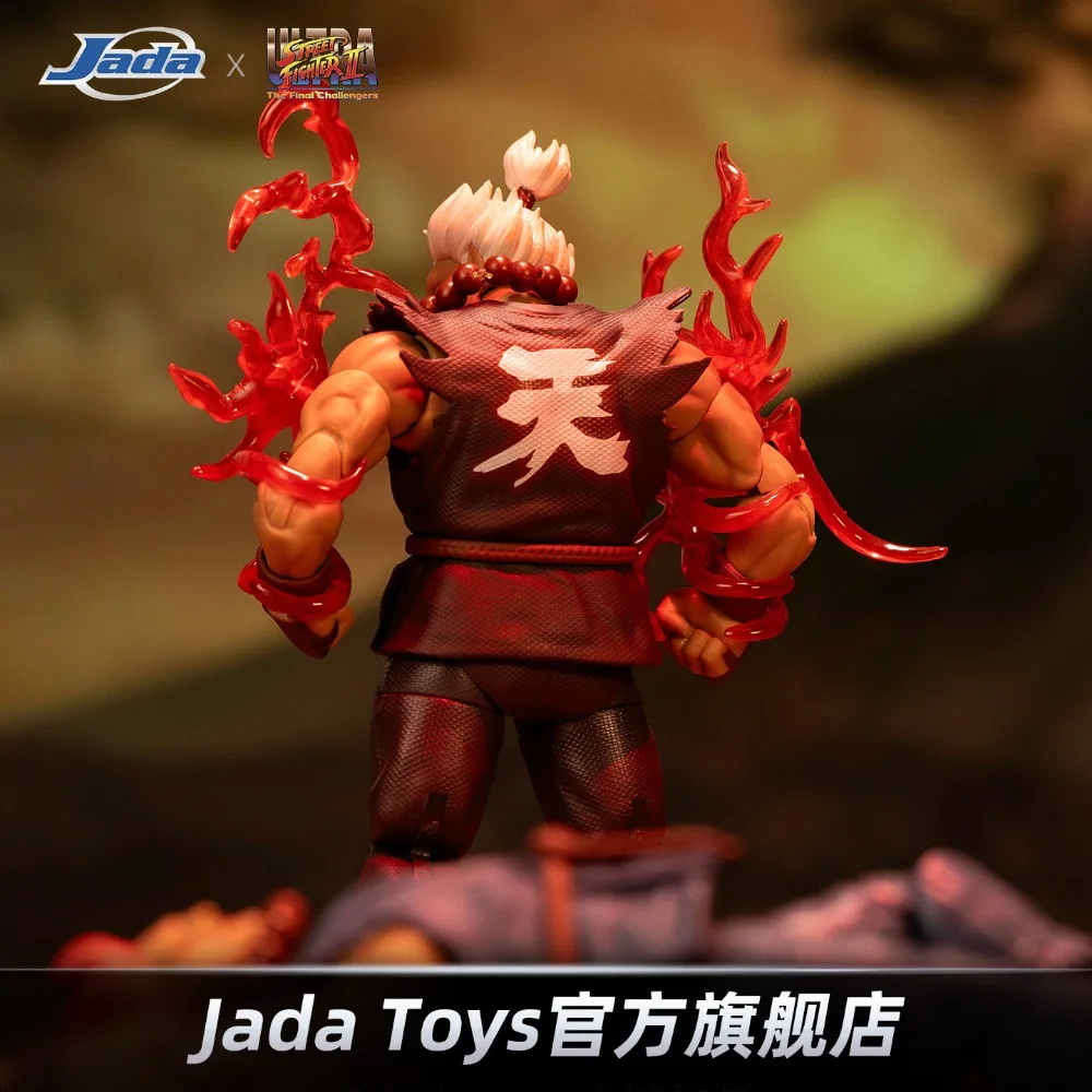Фото Фигурка Jada Toys Ultra Street Fighter II SDCC Exclusive Limited Shin Akuma Gouki, настольное украшение, игрушка, подарок, предзаказ №4