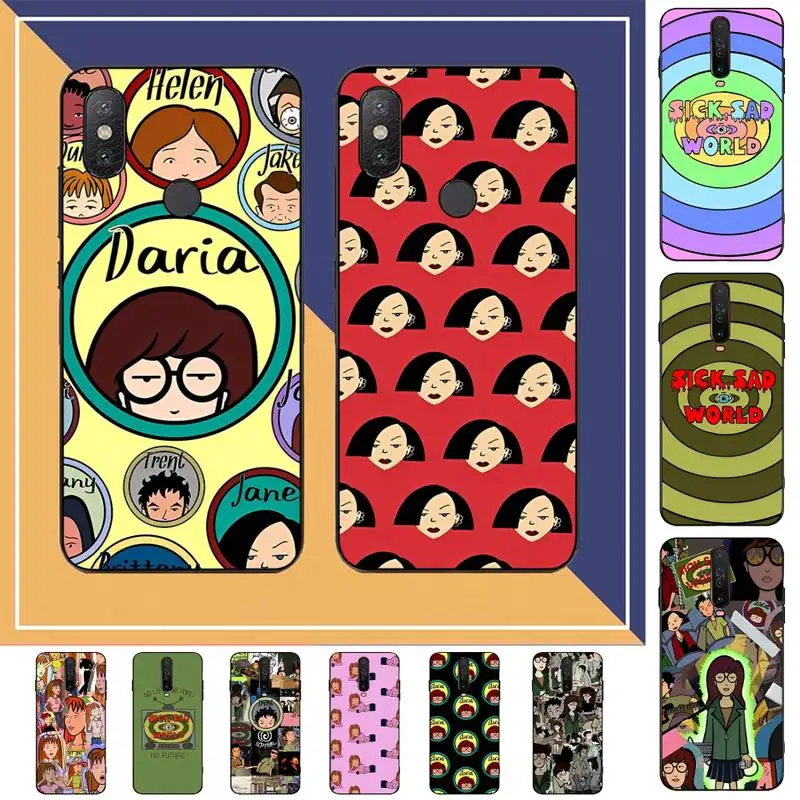 

Anime D-Daria Phone Case for Redmi Note 8 7 9 4 6 pro max T X 5A 3 10 lite pro