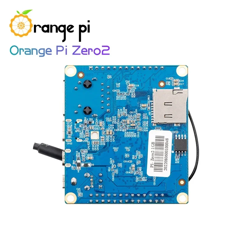 Фото AvaCore Orange Pi Zero 2 1 ГБ + черный корпус, чип Allwinner H616, поддержка Bluetooth и Wi-Fi, работает под управлением Android 10, Ubuntu, Debian OS, одноплатный компьютер №4