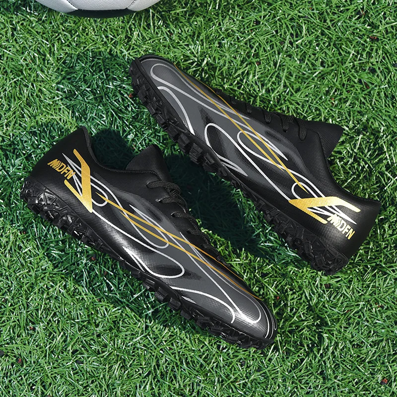 New Football Shoes Children's Boys Little Students Girls Broken Nails Youth Training  Club Match Couple