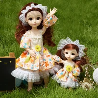 16cm30cm bjd doll parent child series changeable doll articulated movable princess girl play house toy children%e2%80%99s holiday gift