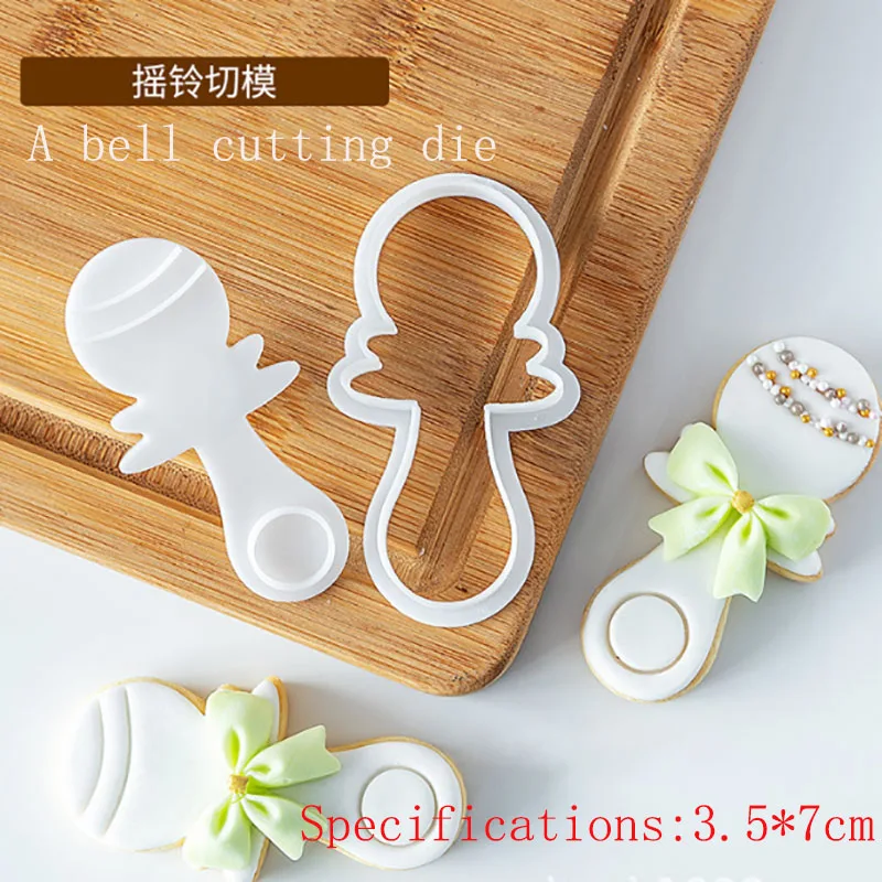 

Baking Cake Cookie Tools First Birthday Party Bell Cutting Cartoon First Birthday Baby Gift Box Sugar Cutting Cookie