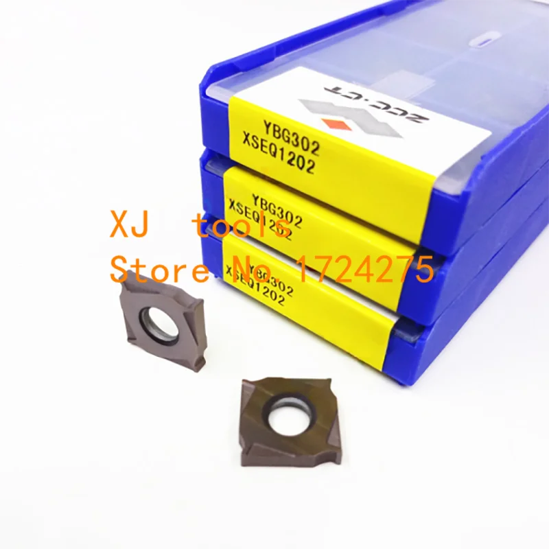 

НОВЫЙ ZCC.CT XSEQ1202 XSEQ1203 XSEQ12T3 XSEQ1204 XSEQ12T4 YBG302 Твердосплавные пластины XSEQ Вставки