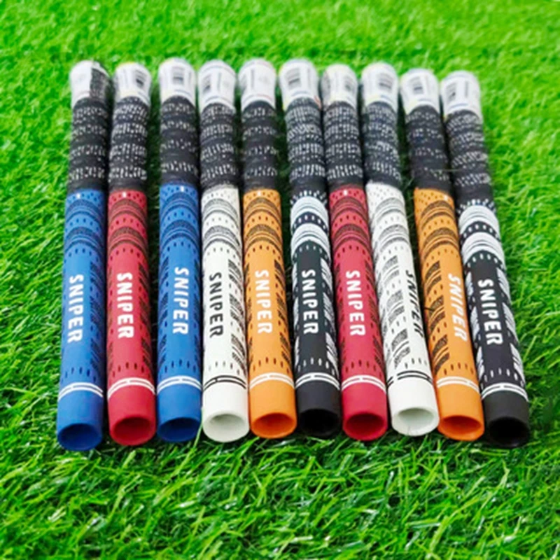 Club Grip Cotton Rubber Oversize Soft Handle Comfortable 37g Exercise Grip Authentic Golf Iron/wood Grips 10 Pieces