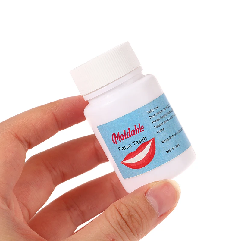 Набор для временного ремонта зубов 5/10/15/30 мл клей FalseTeeth зубных протезов