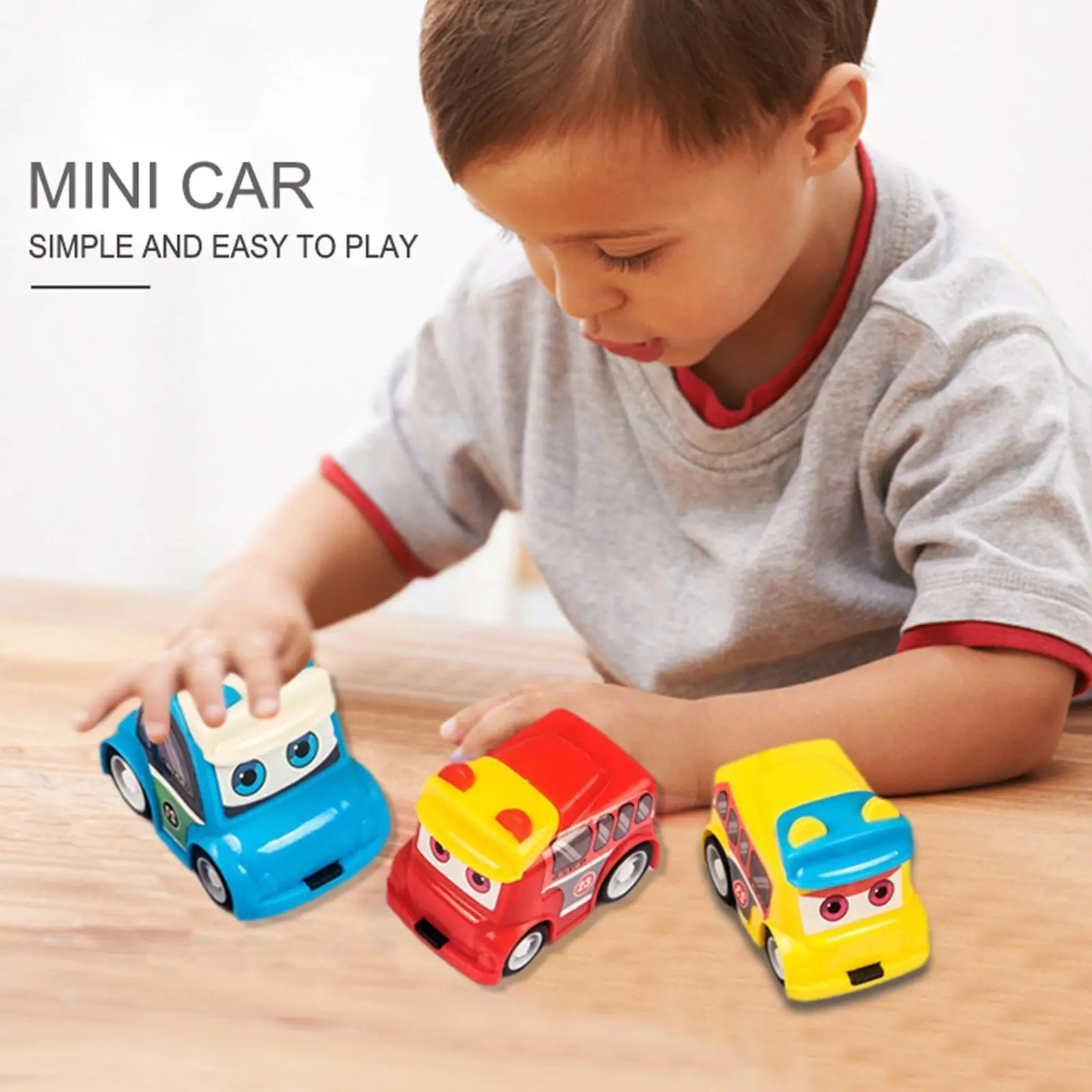 

1pcs Mini Pull Back Car Toys Construction Car Model Children Gift Toys Baby Mini U3k0
