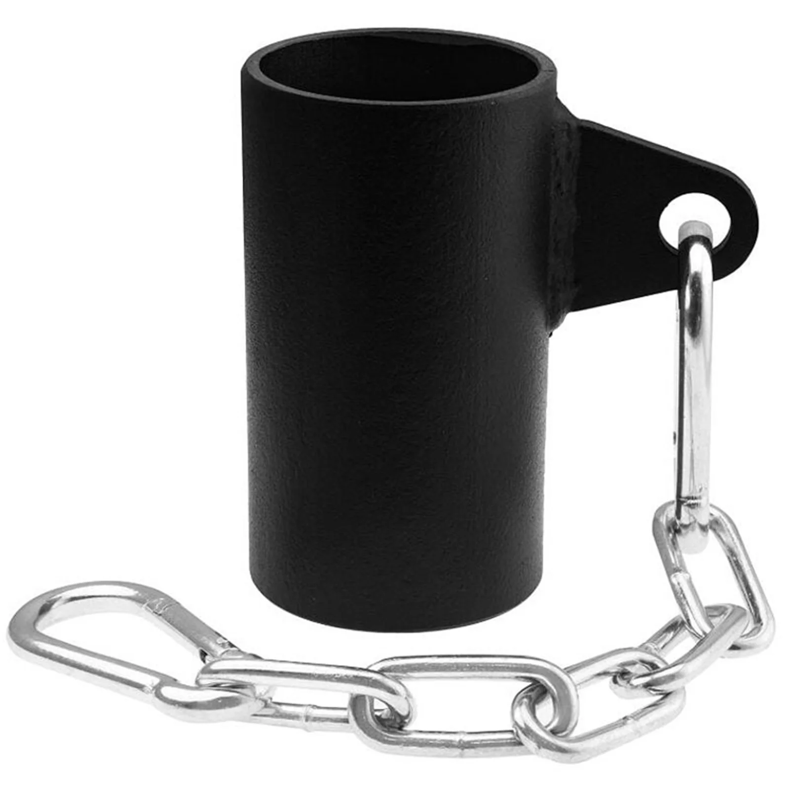 

T-bar Rowing Pull Sleeve Stainless Steel T-bar Row Platform With Chain Durable Barbell Bar Sleeve For Curved Practice Over Rows