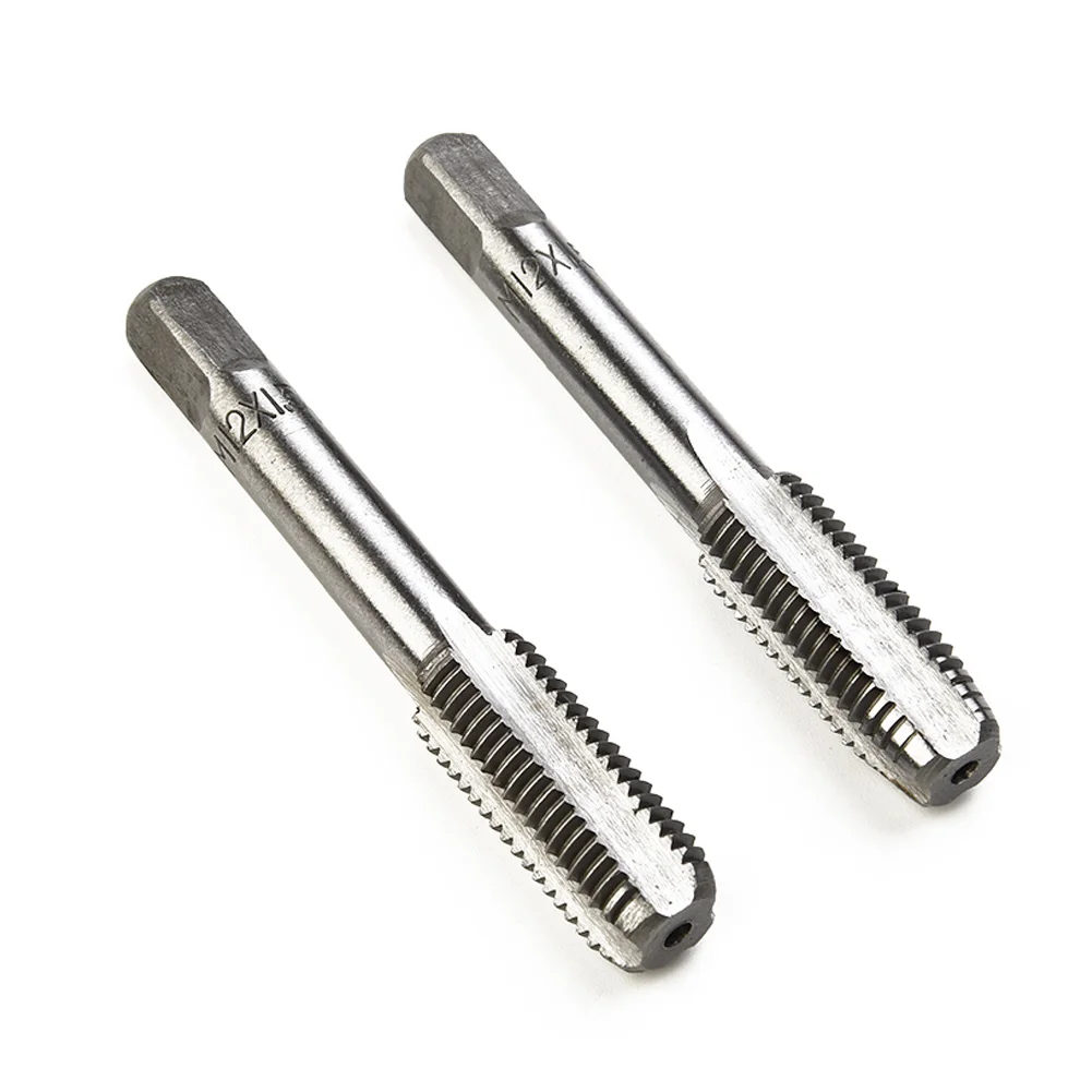 

1 Pair Right Hand Taps HSS Material For Processing Iron Steel Copper Aluminum Steel Threading Tools Professional Hand Tools