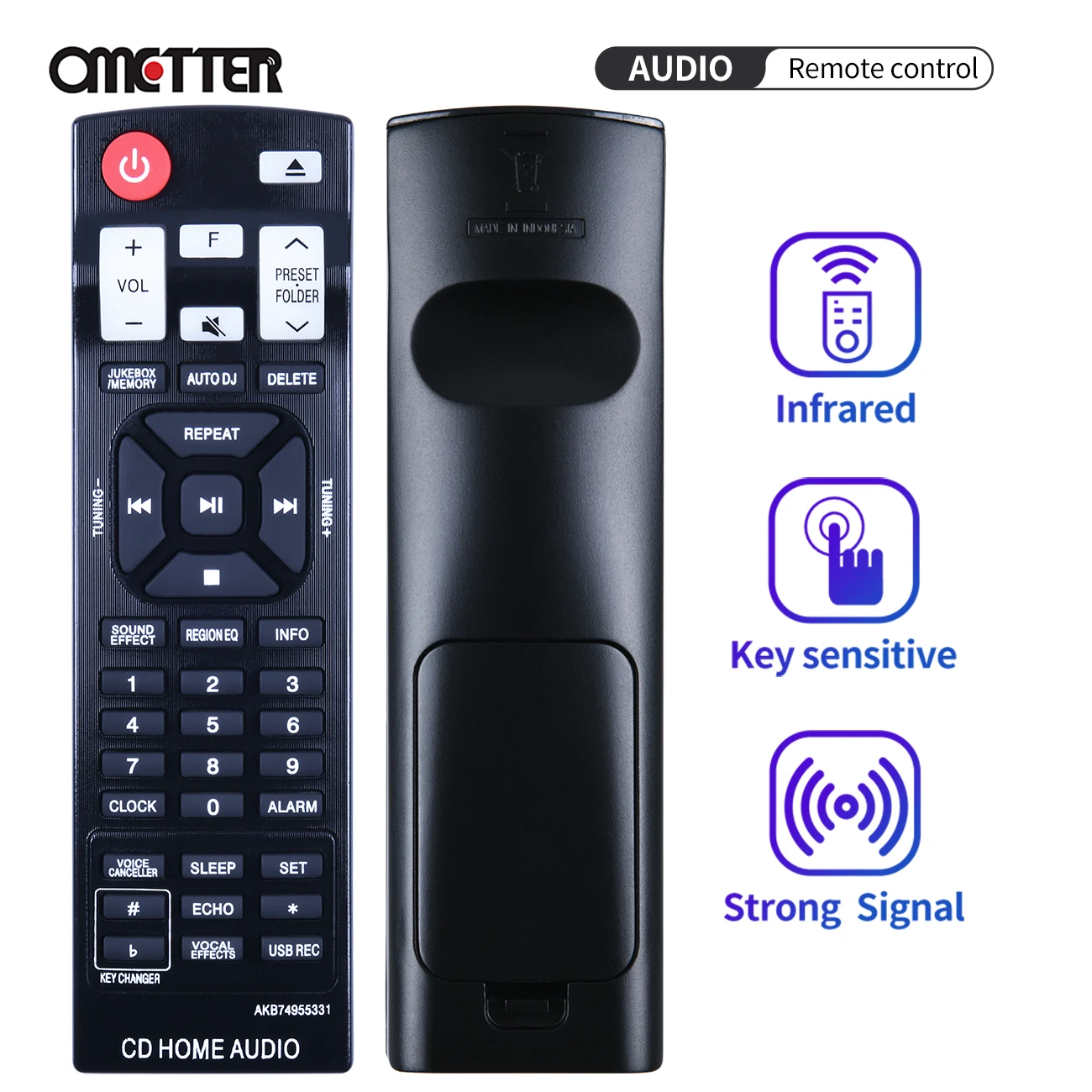 

AKB74955331 For Remote Control CJ87 CJ88 CJ98 OJ98 CD Home Audio Mini Hi-Fi System