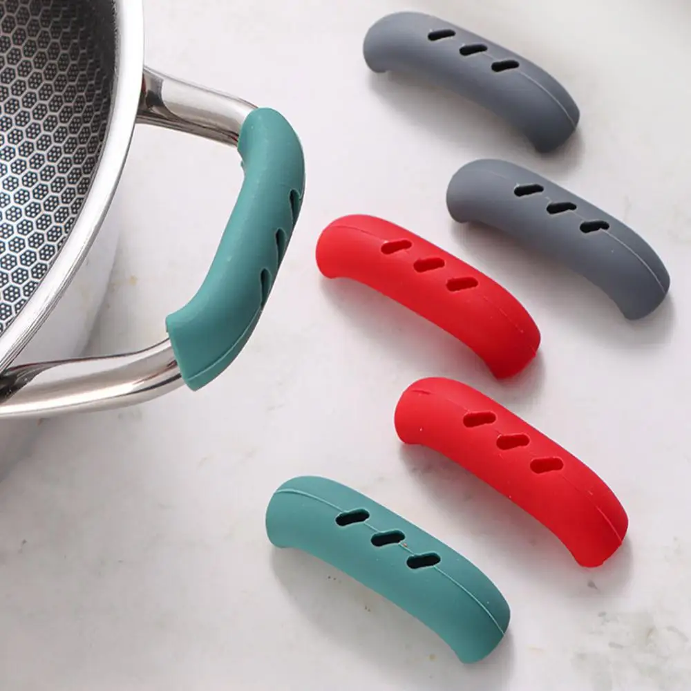 

2 шт., силиконовые термостойкие перчатки-зажимы для кастрюль