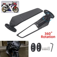 for honda cbr650r f cbr600rr cbr1000rr cbr 250r 300r 400rr 500r motorcycle mirror modified wind wing rotating rearview mirror
